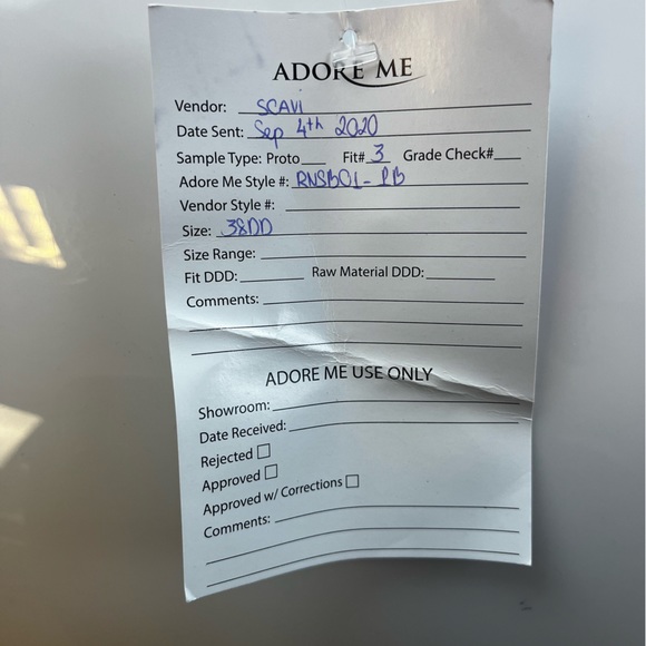 Adore Me Lace Padded Underwire Bra S78-115 - Picture 3 of 3